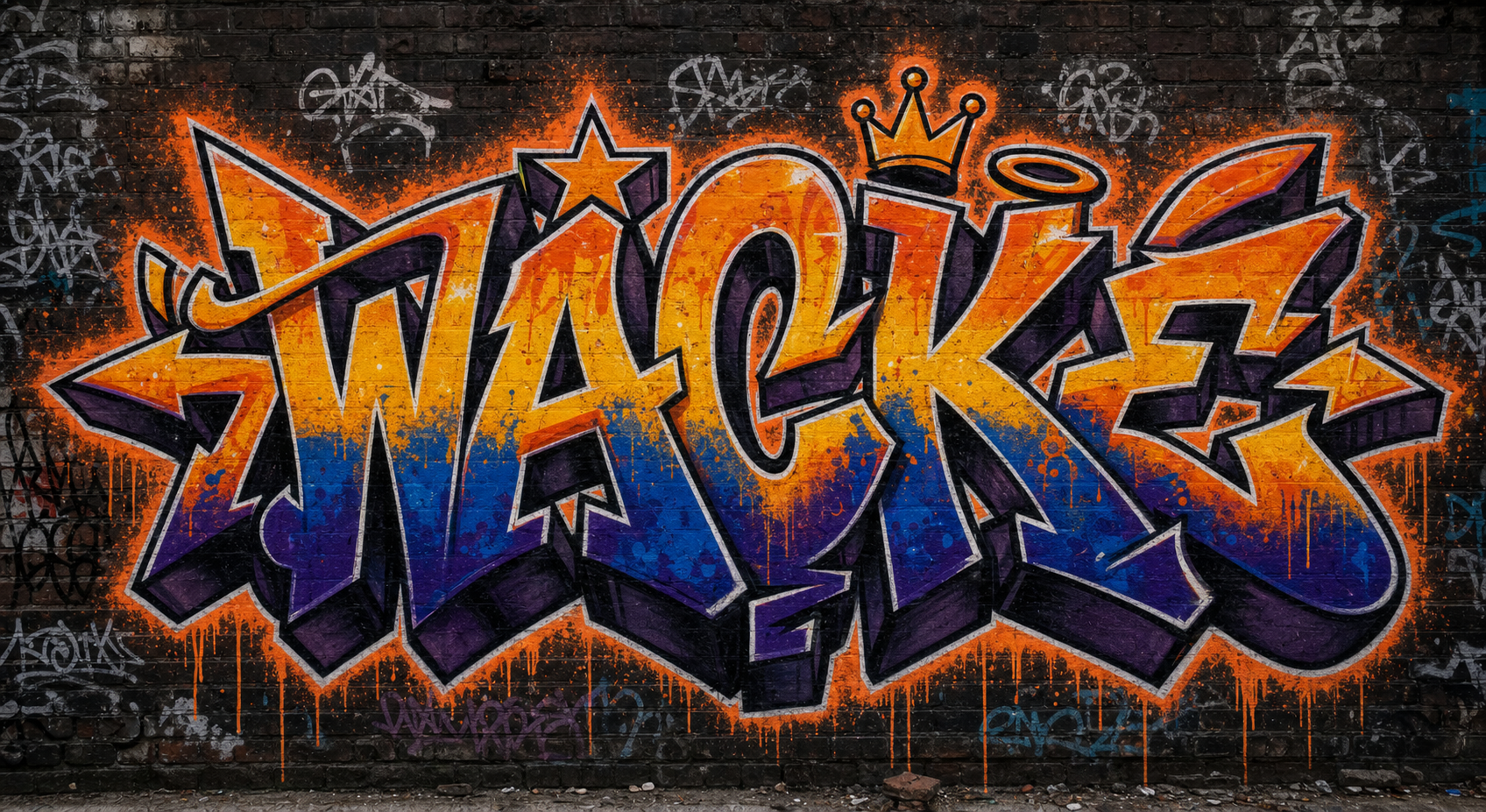 WACKE Graffiti Logo